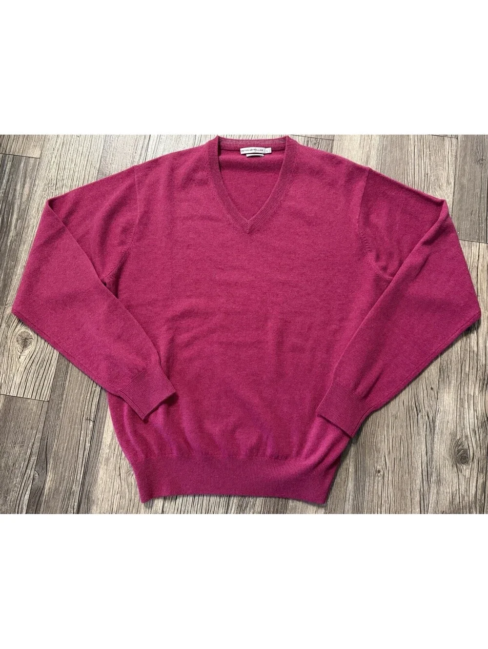 Peter Millar men's V-neck cashmere sweater Sz L